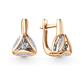 Серьги подвесные 02-11-51210-31-00 золото