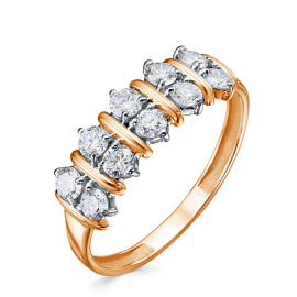 Кольцо 1181811010 золото