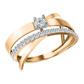 Кольцо 08-158860 золото