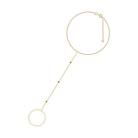 Браслет 051606 золото Шар