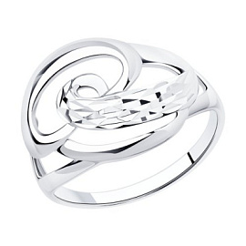 Кольцо 94-110-00879-1 серебро