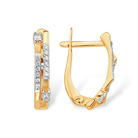 Серьги С13221832 золото