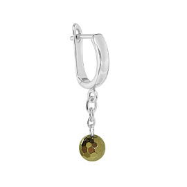 Серьги серьга одиночная lim009-01-3r ювелирный сплав