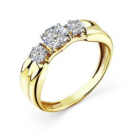 Кольцо 001-0477-0001-021 золото