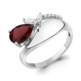 Кольцо 65000803А.5 серебро