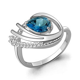 Кольцо 65004508А.5 серебро