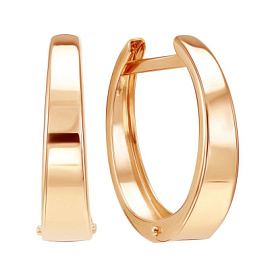 Серьги конго 00-62-0111-00 золото