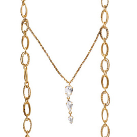 Колье длинное 002.05.00729 ювелирный сплав