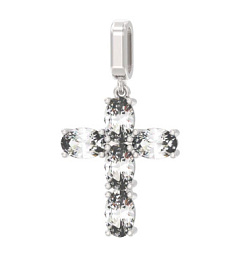 Крест декоративный 1047893-01210 серебро