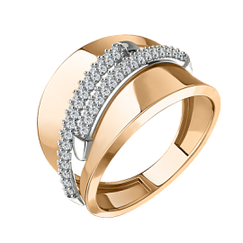 Кольцо 08-158932 золото