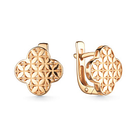 Серьги С5626 золото Ван Клиф