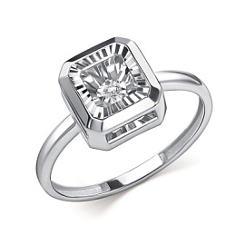 Кольцо один камень 01-12-51224-11-00 золото