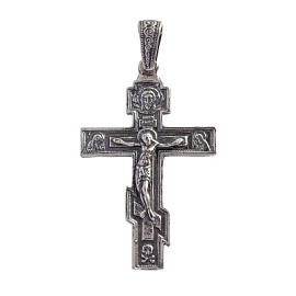 Крест христианский КР-57 серебро Полновесный