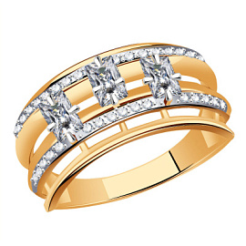 Кольцо кл4219-01 золото