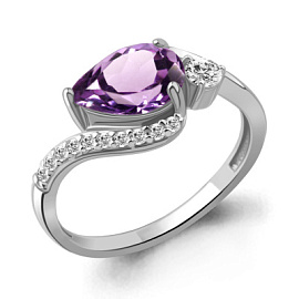 Кольцо 65002604А.5 серебро