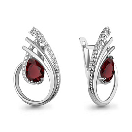 Серьги 4967803А.5 серебро