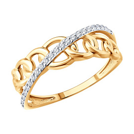 Кольцо 019824 золото