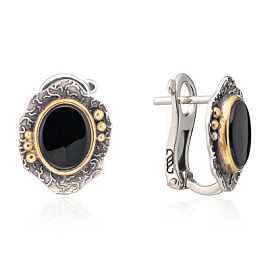 Серьги ER021644ONX-COV-S серебро