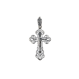 Крест христианский кр-63 серебро Полновесный