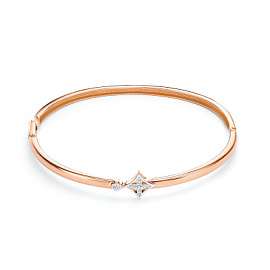 Браслет жесткий 7705400 золото Роберто Коин