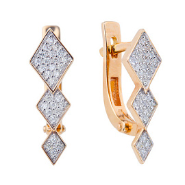 Серьги С-1430-01 золото