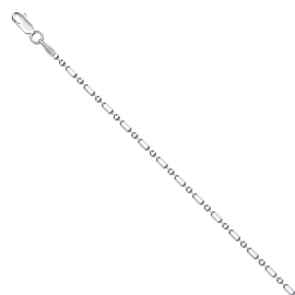 Цепь НЦ22-089Ю-3 d2.0 серебро Полновесная