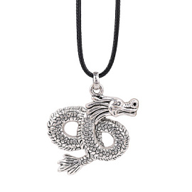 Колье 3-3101-W ювелирный сплав Дракон
