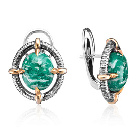 Серьги ER041551MLC-COV-S серебро