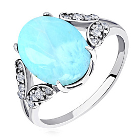 Кольцо 1340Л15099л серебро