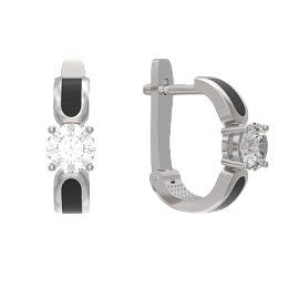 Серьги 1042702-05210 серебро