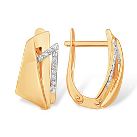 Серьги С13221659 золото