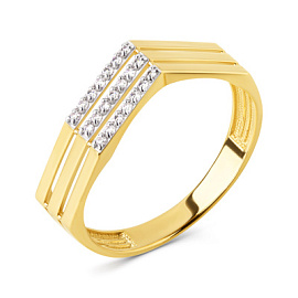 Кольцо 025911-4102 золото