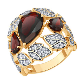 Кольцо 93-310-00855-1 серебро