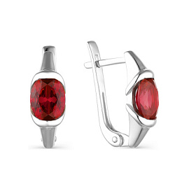 Серьги 2-808 гр серебро