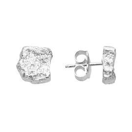 Серьги пусеты SOR2027-10.RH серебро