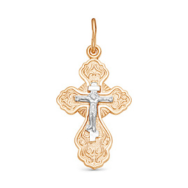 Крест христианский 20-0292 золото Полновесный