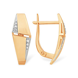 Серьги С13221655 золото