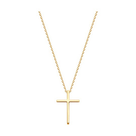 Колье 070563 золото Крест