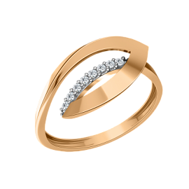 Кольцо 08-159491 золото