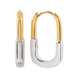 Серьги WE6124-G-W серебро