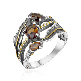 Кольцо 1317С32120л-42 серебро