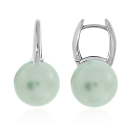 Серьги один камень 2340244318-68 серебро