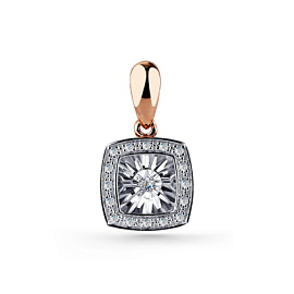 Подвеска 03-11-5894-31-00 золото Квадрат