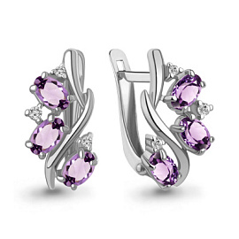 Серьги 45004204А.5 серебро