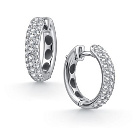 Серьги дорожка 25588-200 золото
