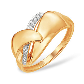 Кольцо К13221205 золото