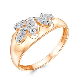 Кольцо 04-51-0663-01 золото