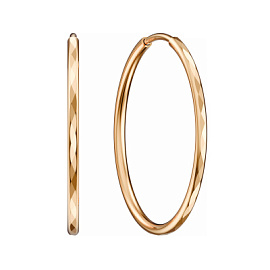 Серьги конго НС12-1870 золото