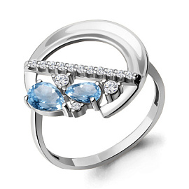 Кольцо 6987205А.5 серебро