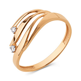 Кольцо 031211-1102 золото